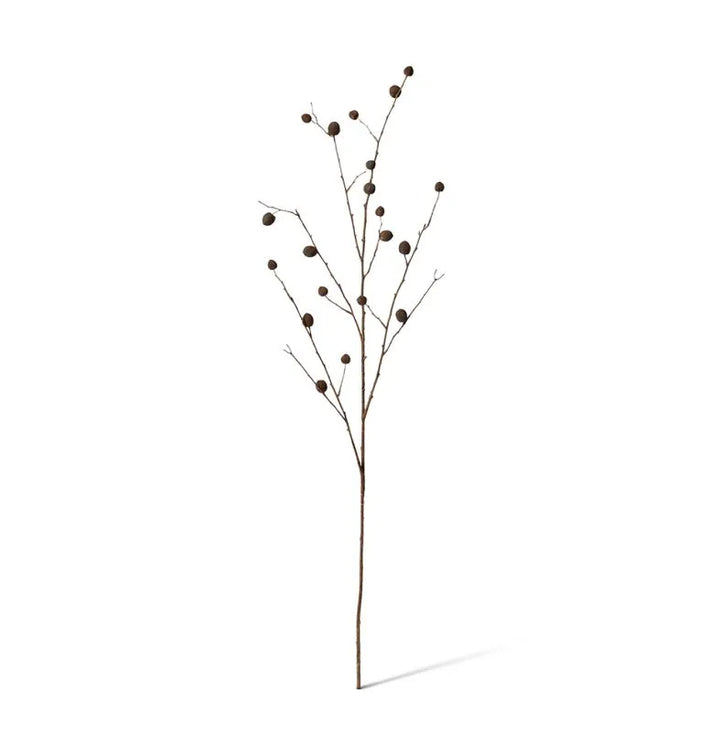 Berry Pod Dried Look Branch 20x8x108cm Dark Brown