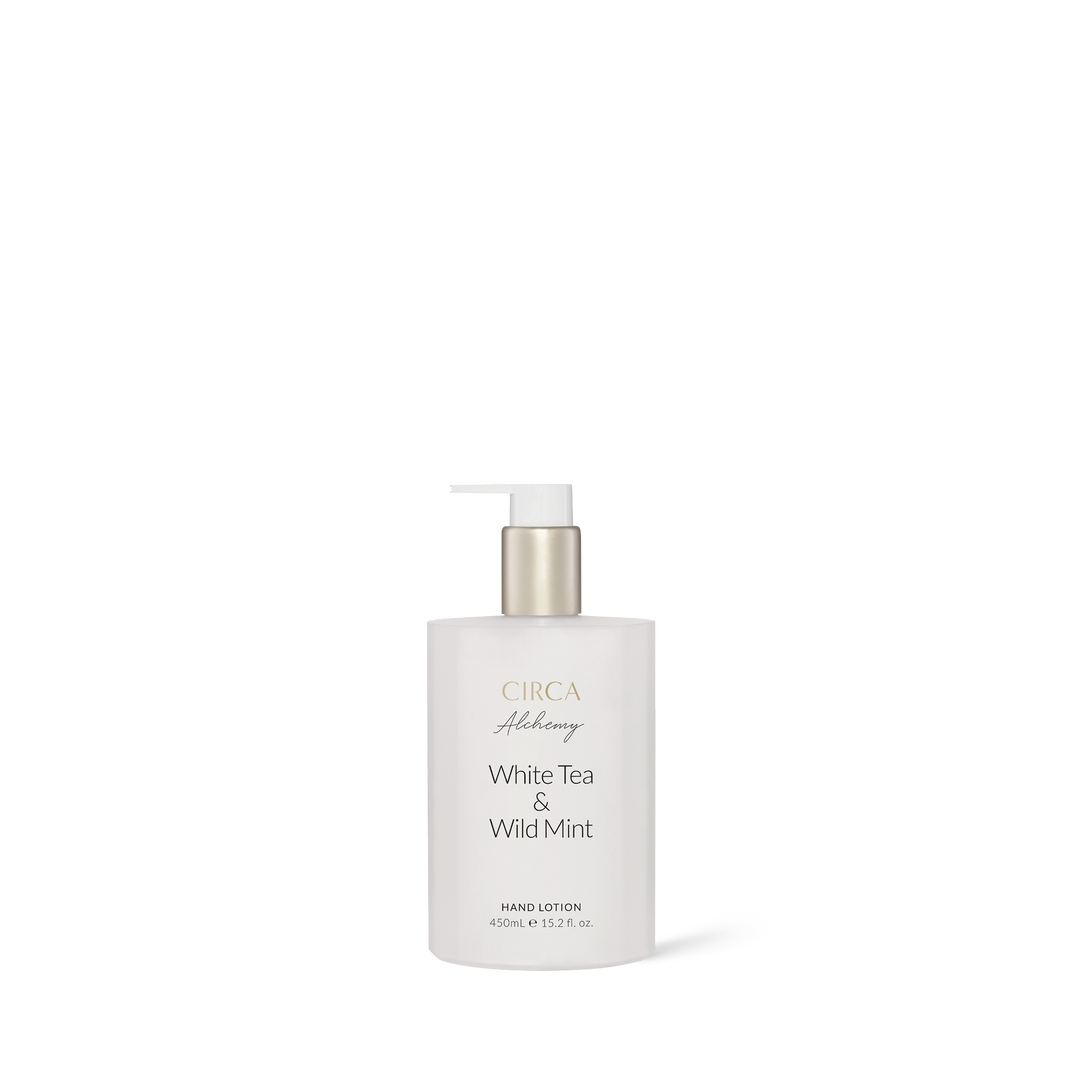 Circa White Tea & Wild Mint 450ml Hand Lotion Kitchen Alchemy