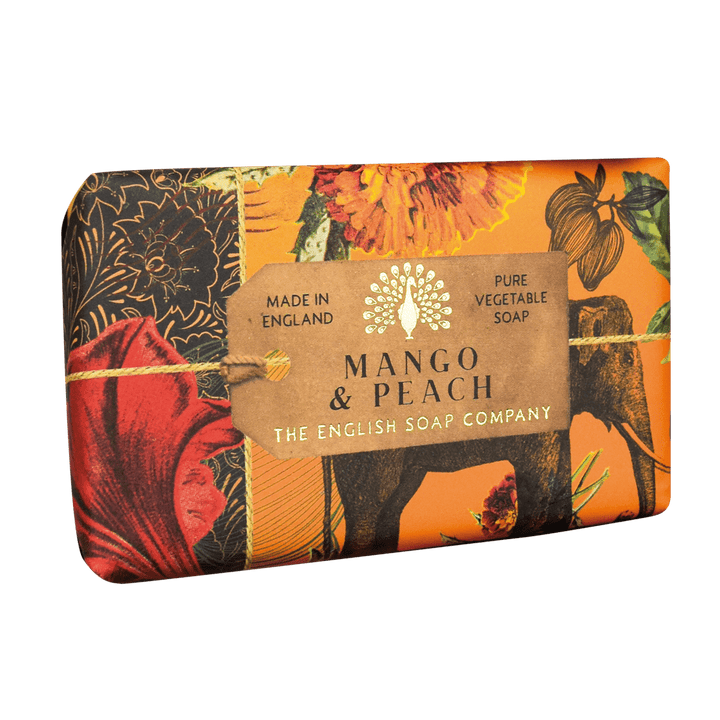 The English Soap Company Mango & Peach Soap 190g