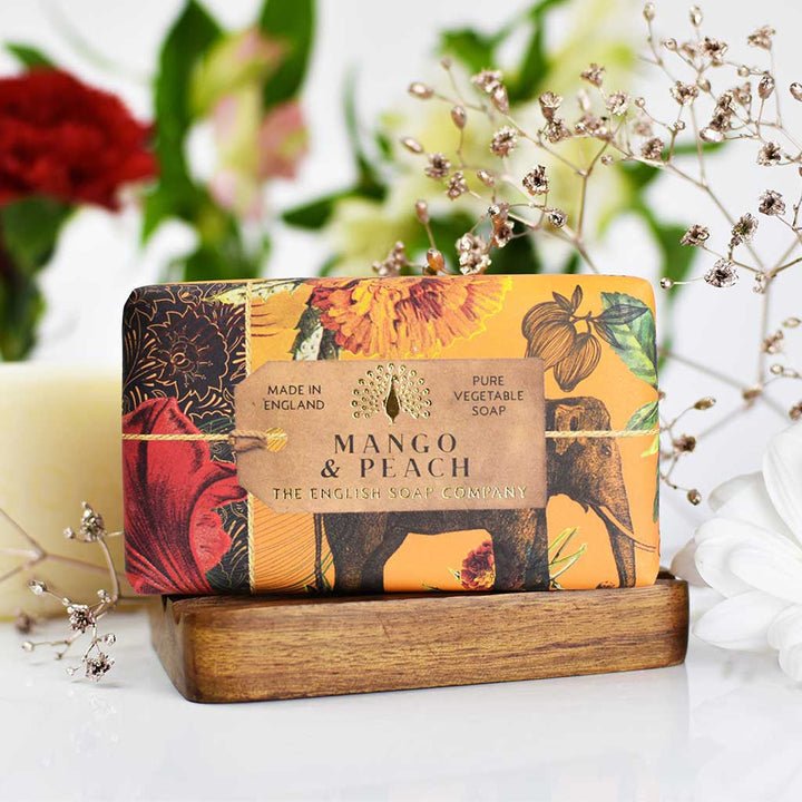 The English Soap Company Mango & Peach Soap 190g