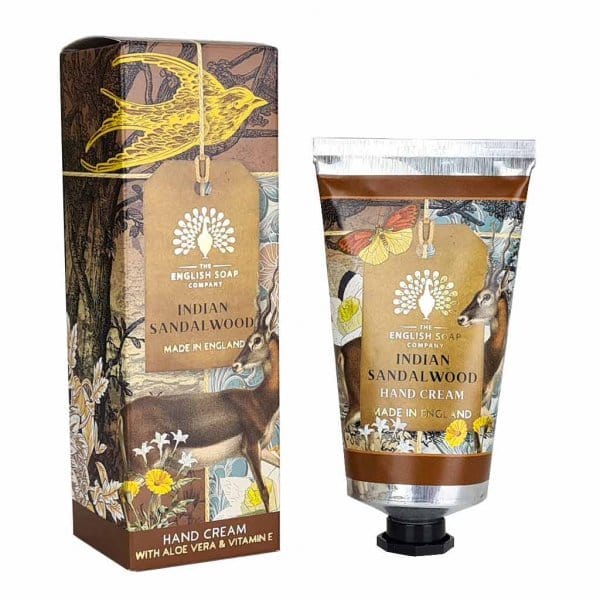 The English Soap Company Indian Sandalwood Hand Cream 75ml