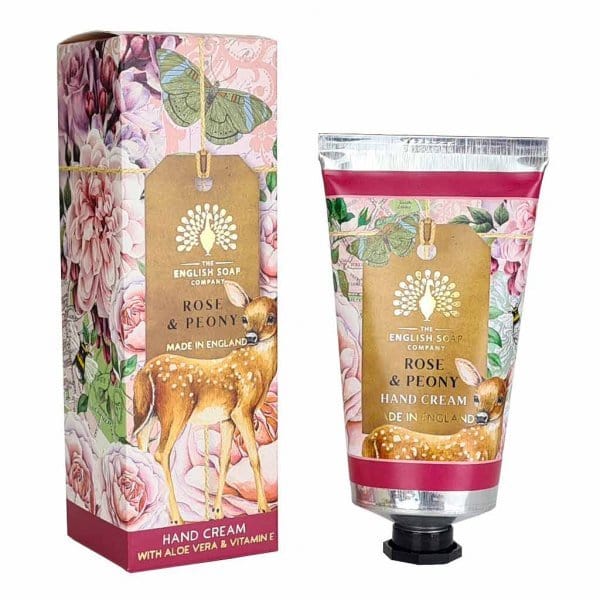 The English Soap Company Rose & Peony Hand Cream 75ml