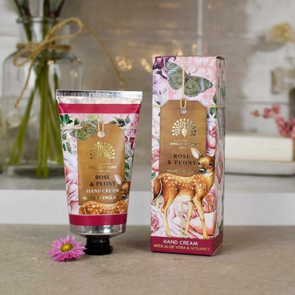 The English Soap Company Rose & Peony Hand Cream 75ml