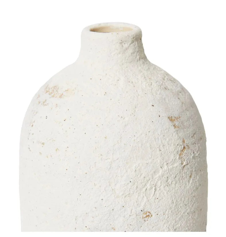 Talia Vase 12x12x28cm White