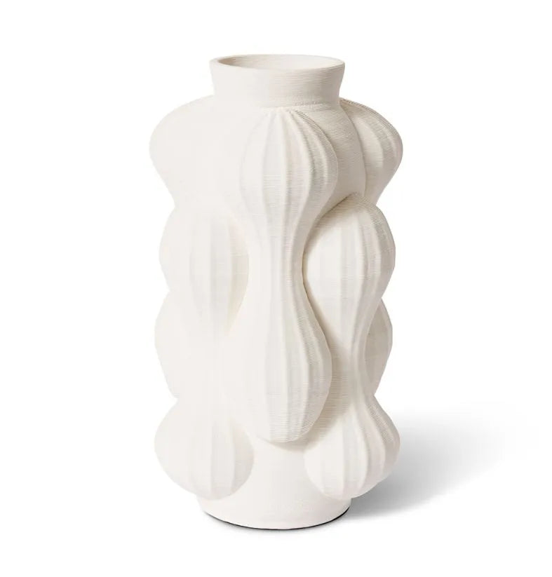 Zodwa Vessel 18x18x33cm Ivory