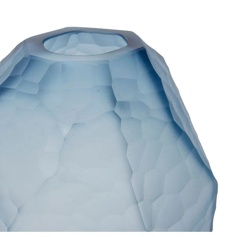 Rufus Vase Small 17x17x27cm Ink Blue