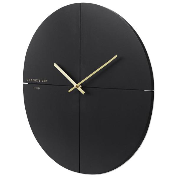 Liam Black 60cm Silent Wall Clock