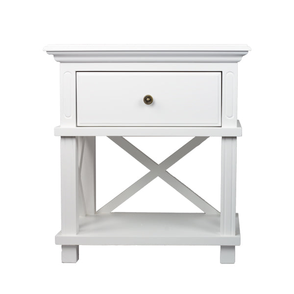 Suffolk White Bedside Table