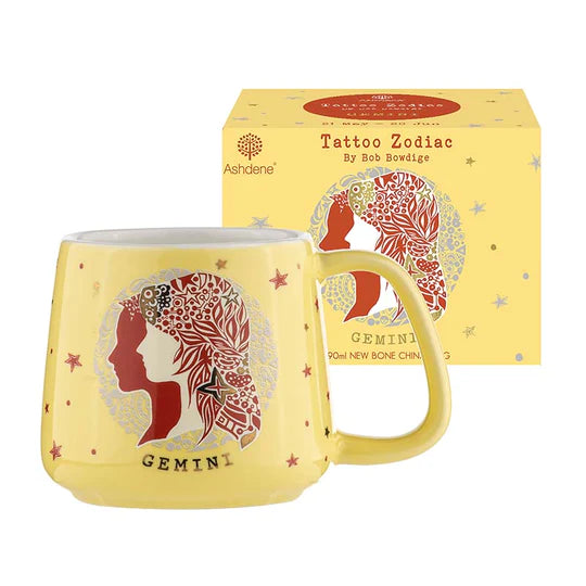 Tattoo Zodiac Gemini Mug