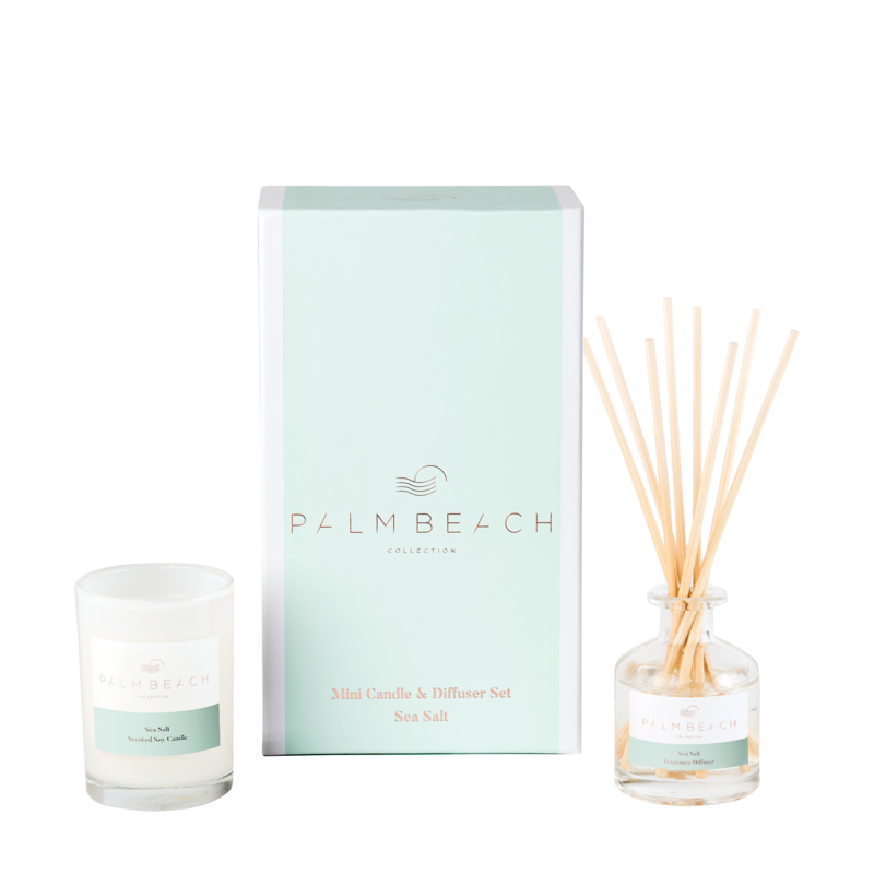 Palm Beach Collection Mini Candle & Palm Beach Collection Diffuser Sea Salt