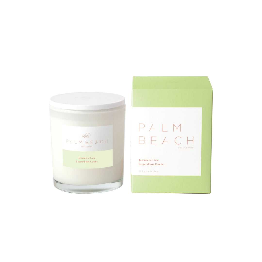 Palm Beach Standard Candle Jasmine & Lime 420g