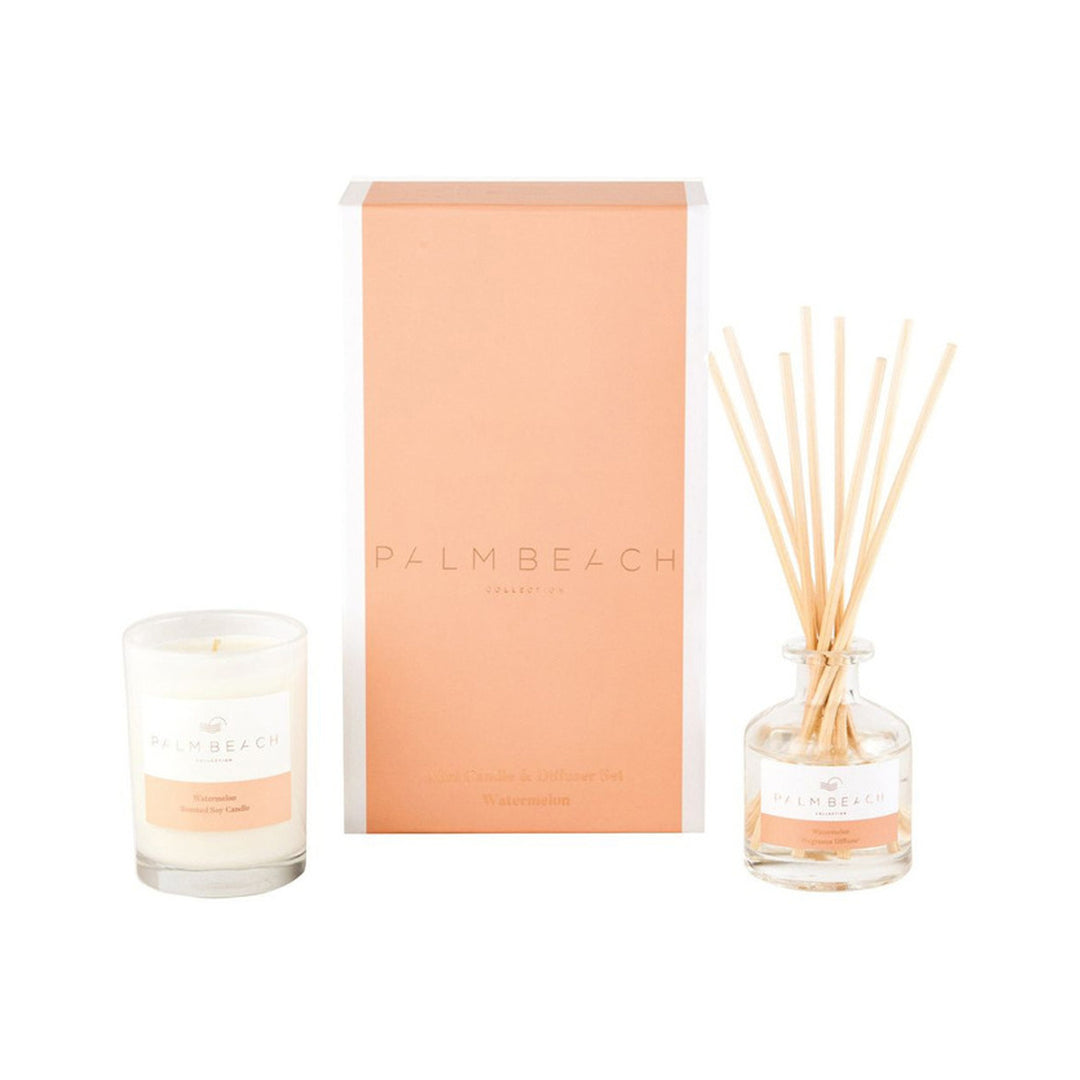 Palm Beach Collection Mini Candle & Palm Beach Collection Diffuser Watermelon