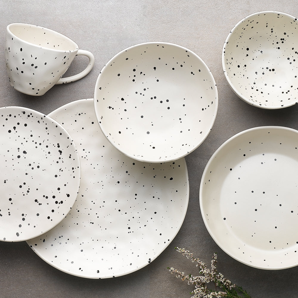 Ecology Speckle Cake Plate 15cm Polka