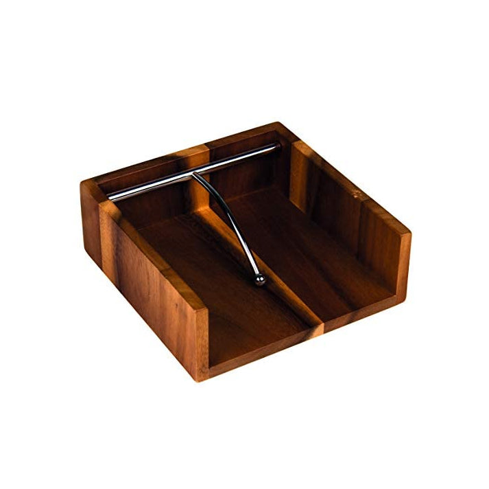 Acacia Wood Napkin Holder