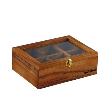 Leaf & Bean Acacia Tea Box