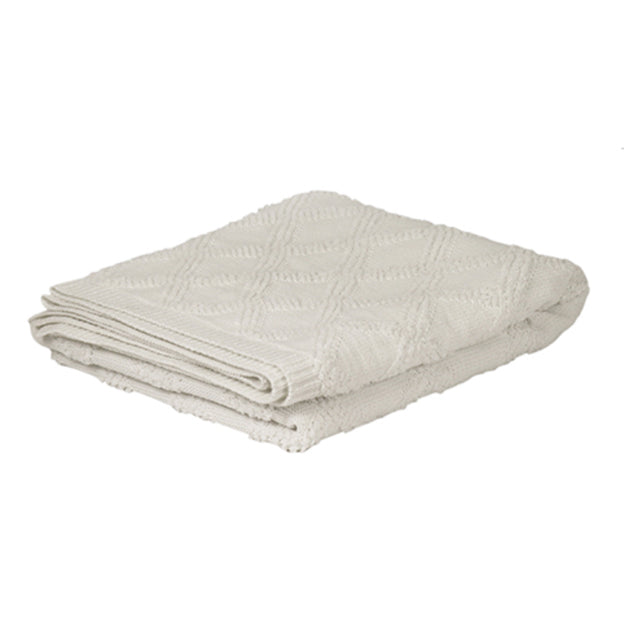 Otway White Throw 130x150cm