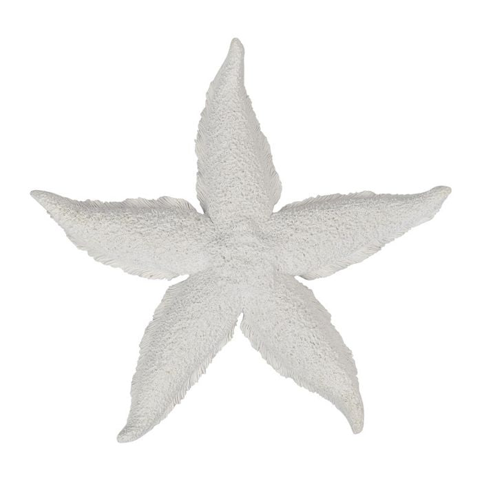 White Resin Starfish Sculpture Large