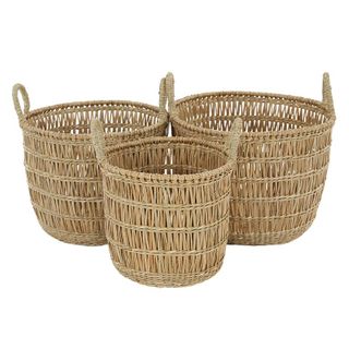 Nikita Seagrass Basket Medium Natural