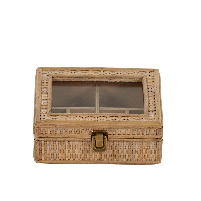 Rayna Rattan Jewellery Box Small