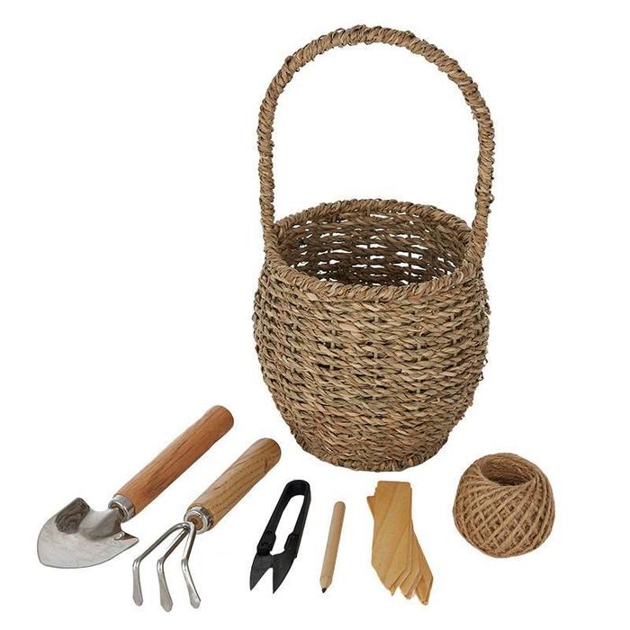 Peggy Garden Tools Set With Basket