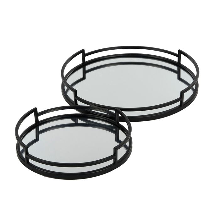 Luther Black Tray Small