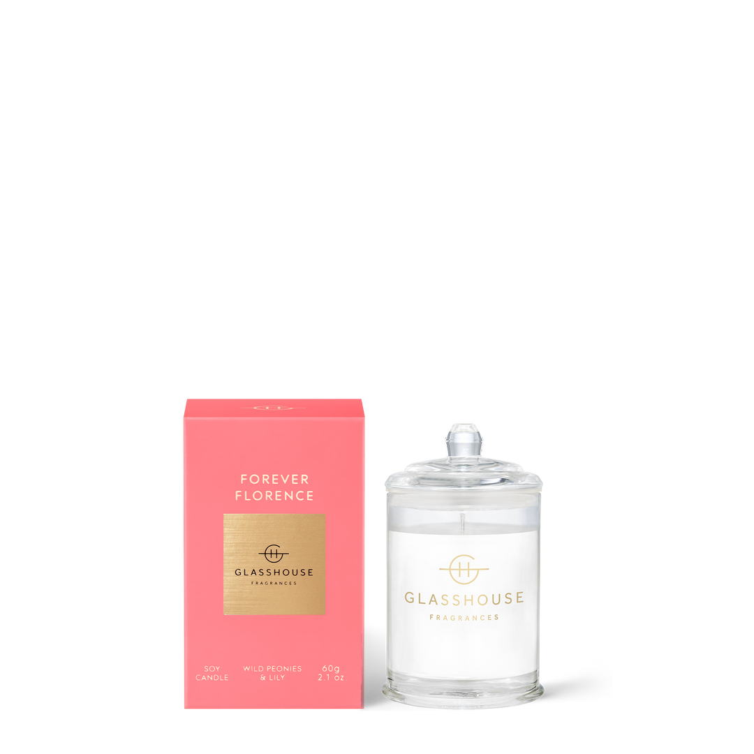 Glasshouse Fragrances Forever Florence 60g Candle