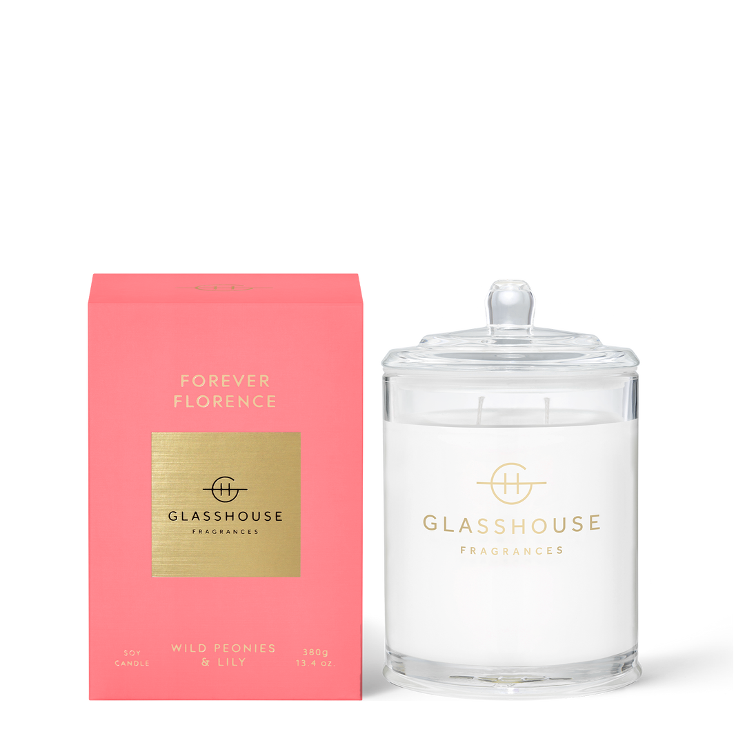 Glasshouse Fragrances Forever Florence 380g Candle