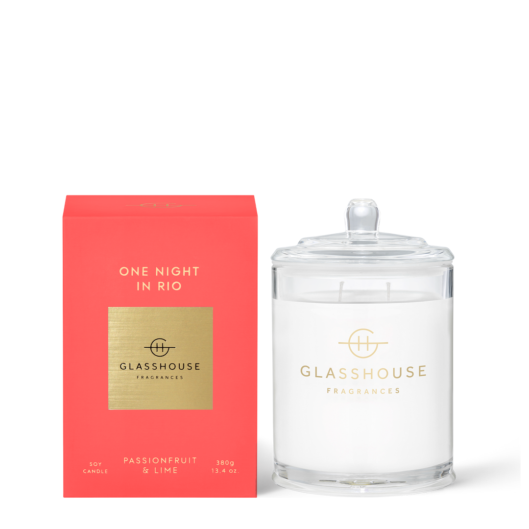 Glasshouse Fragrances One Night In Rio 380g Candle