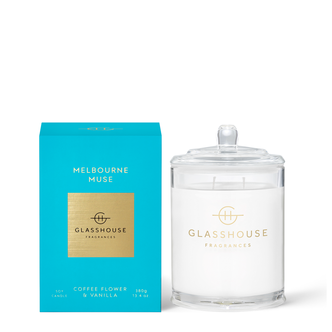 Glasshouse Fragrances Melbourne Muse 380g Candle