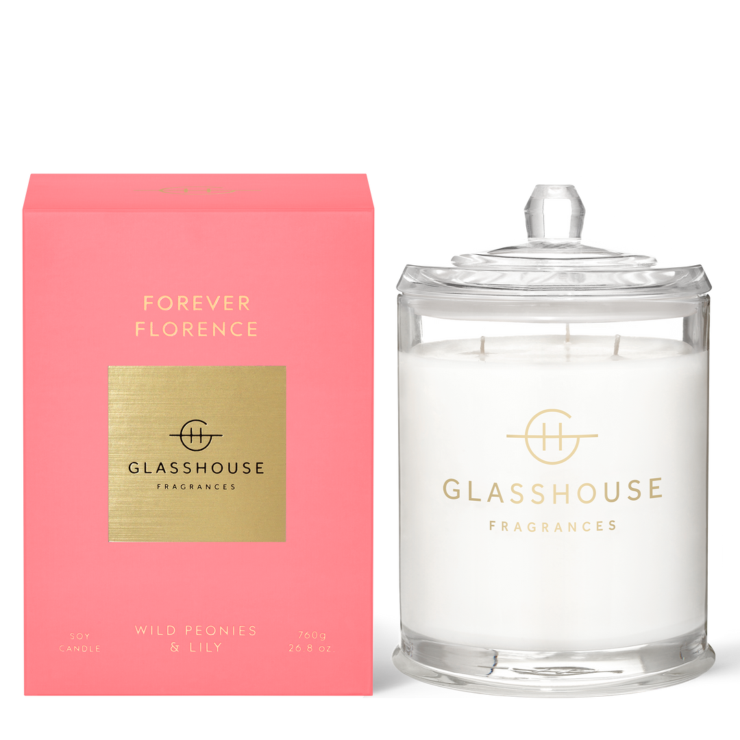 Glasshouse Fragrances Forever Florence 760g Candle