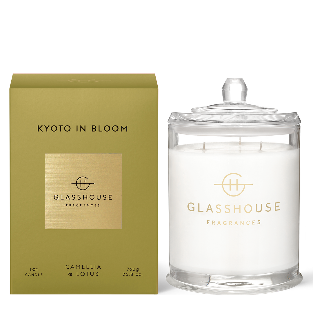 Glasshouse Fragrances Kyoto In Bloom 760g Candle