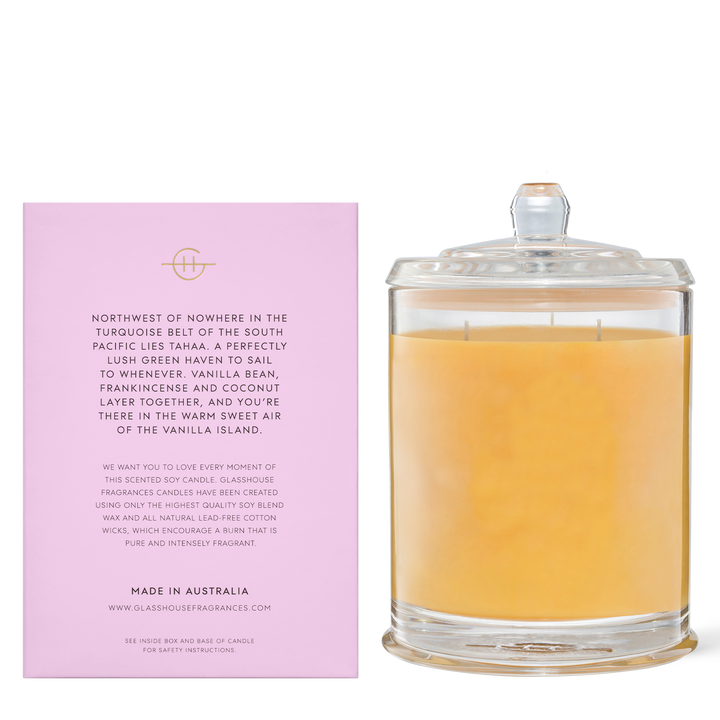 Glasshouse Fragrances A Tahaa Affair 760g Candle