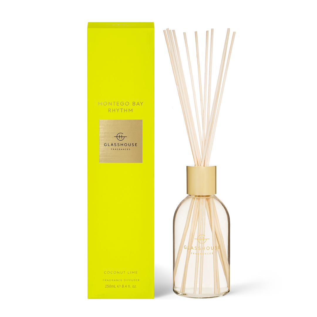 Glasshouse Fragrances Montego Bay Rhythm 250mL Diffuser