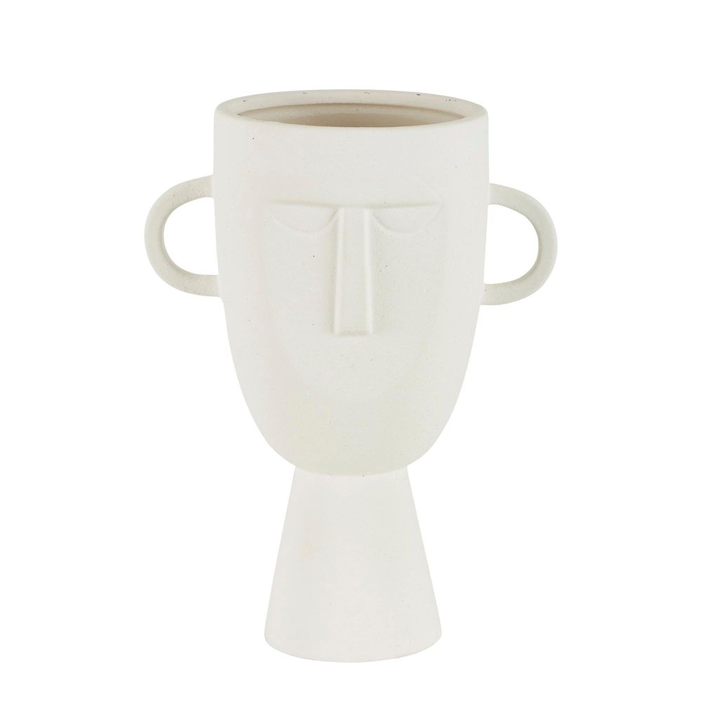Coltrane Stoneware Face Vase 34cm