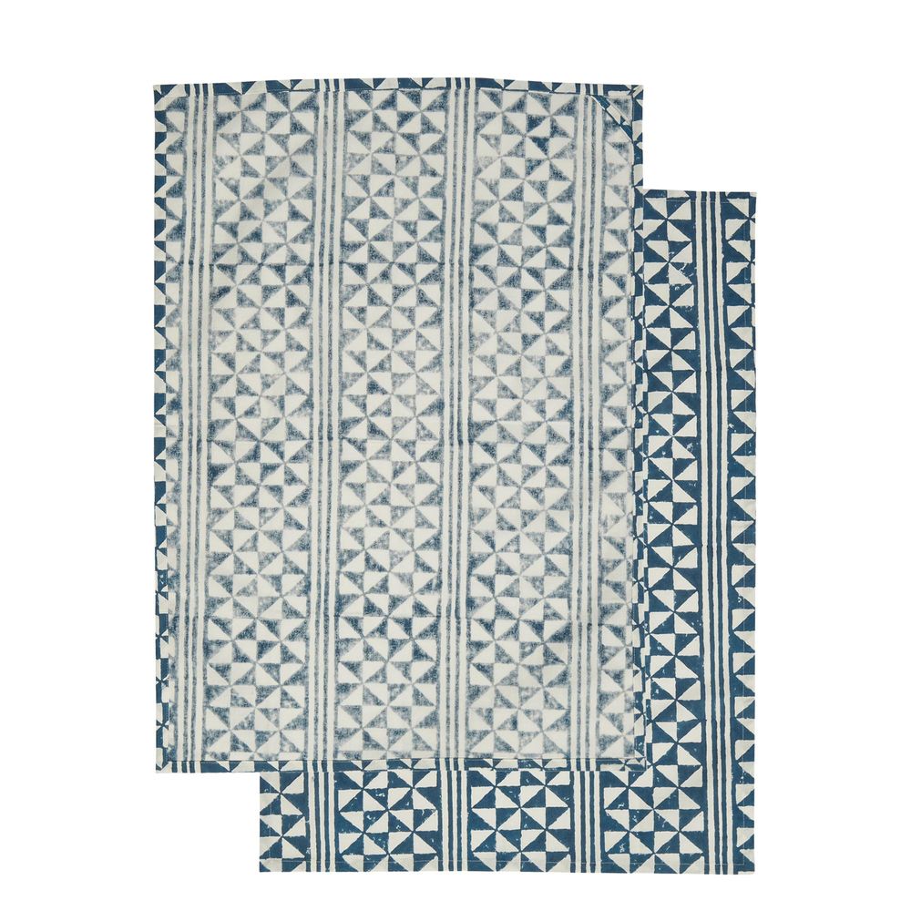 Malta Cotton Tea Towel Set of 2