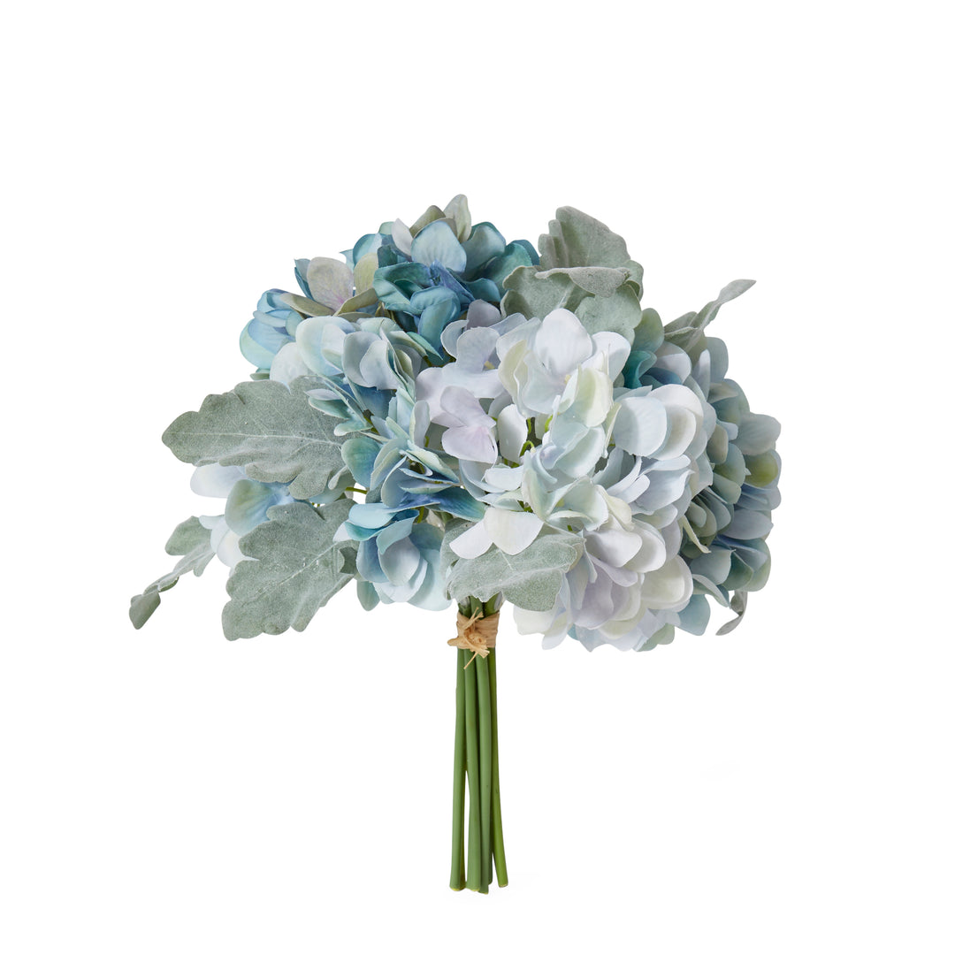 Hydrangea Alice Bouquet 25x25x28cm Soft Blue