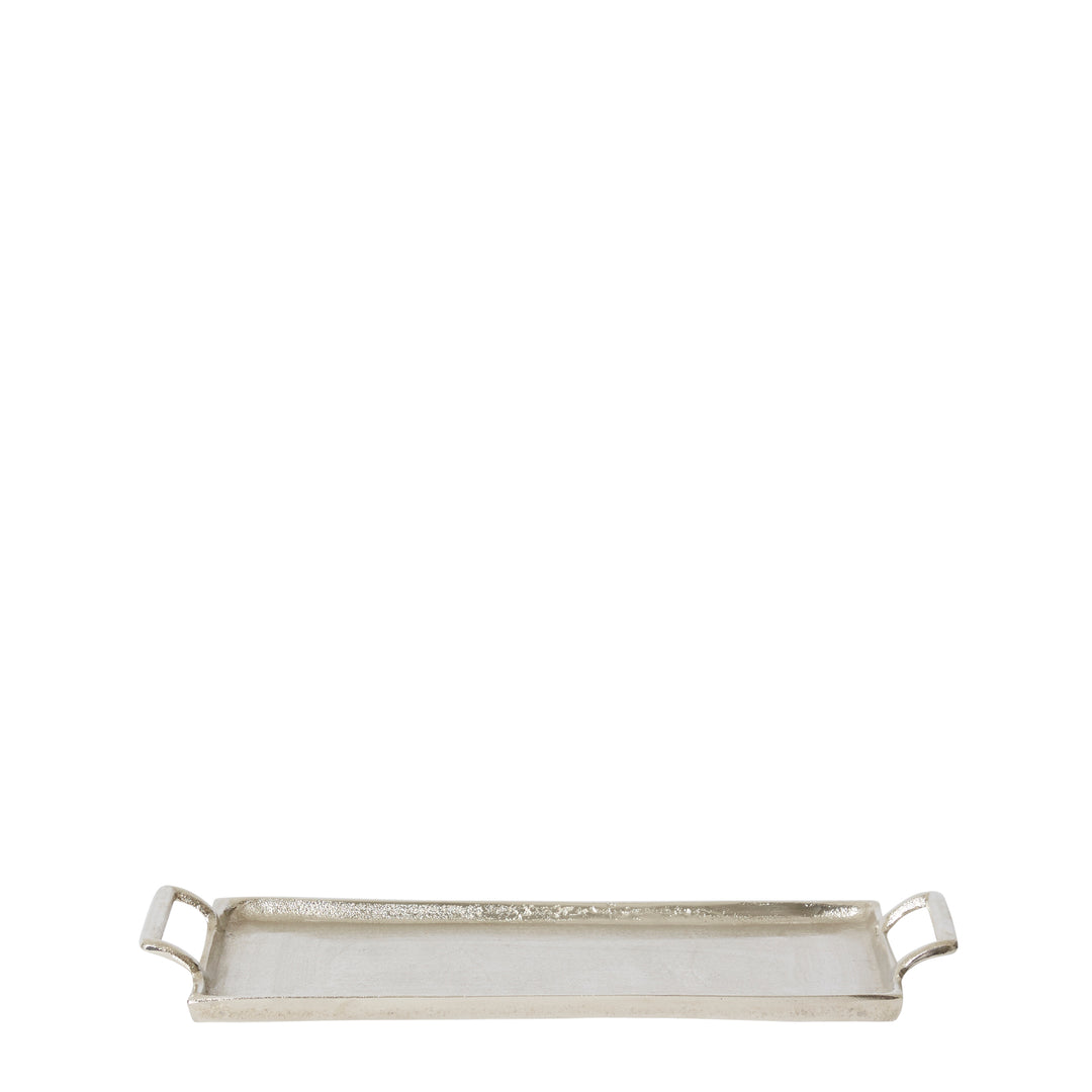 Dixson Rectangular Tray 49x20x4cm Nickel