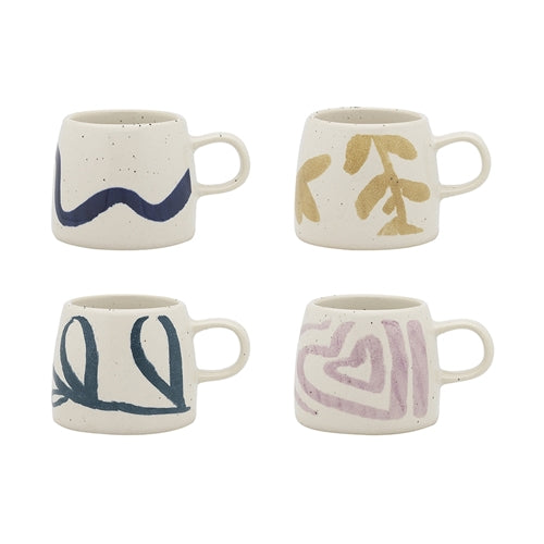 Ecology Nomad Set of 4 Espresso Cups 60ml Nature