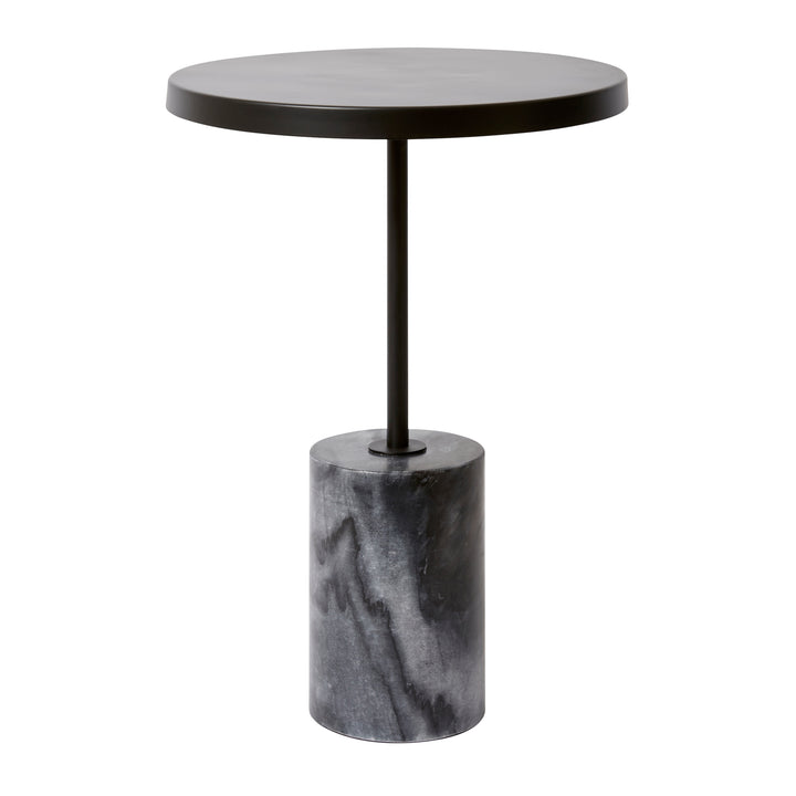 Kush Side Table 40x40x56cm Black/Grey