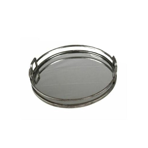 Bridle Metal Tray Silver Small