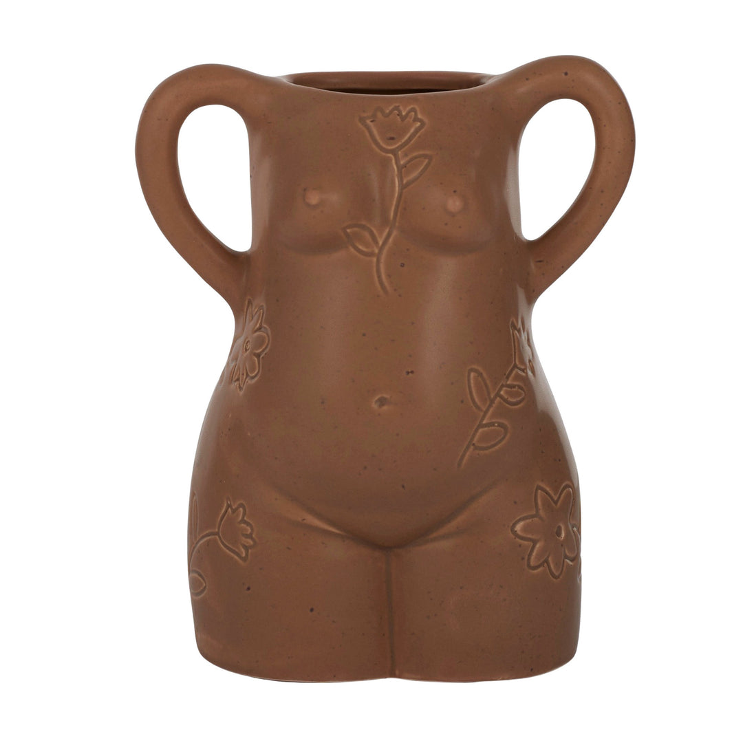 Baretti Ceramic Vase Tan