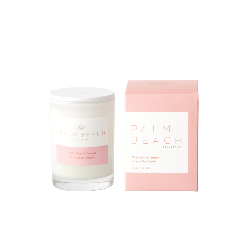 Palm Beach Collection Mini White Rose & Jasmine Candle