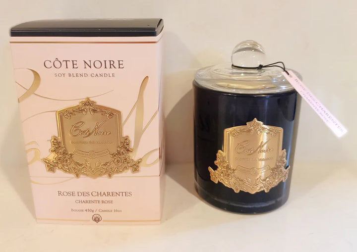 Charante Rose Candle Gold 450g