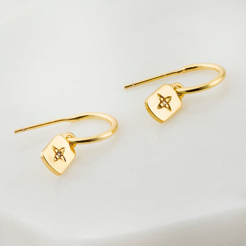 Somers Earrings Gold