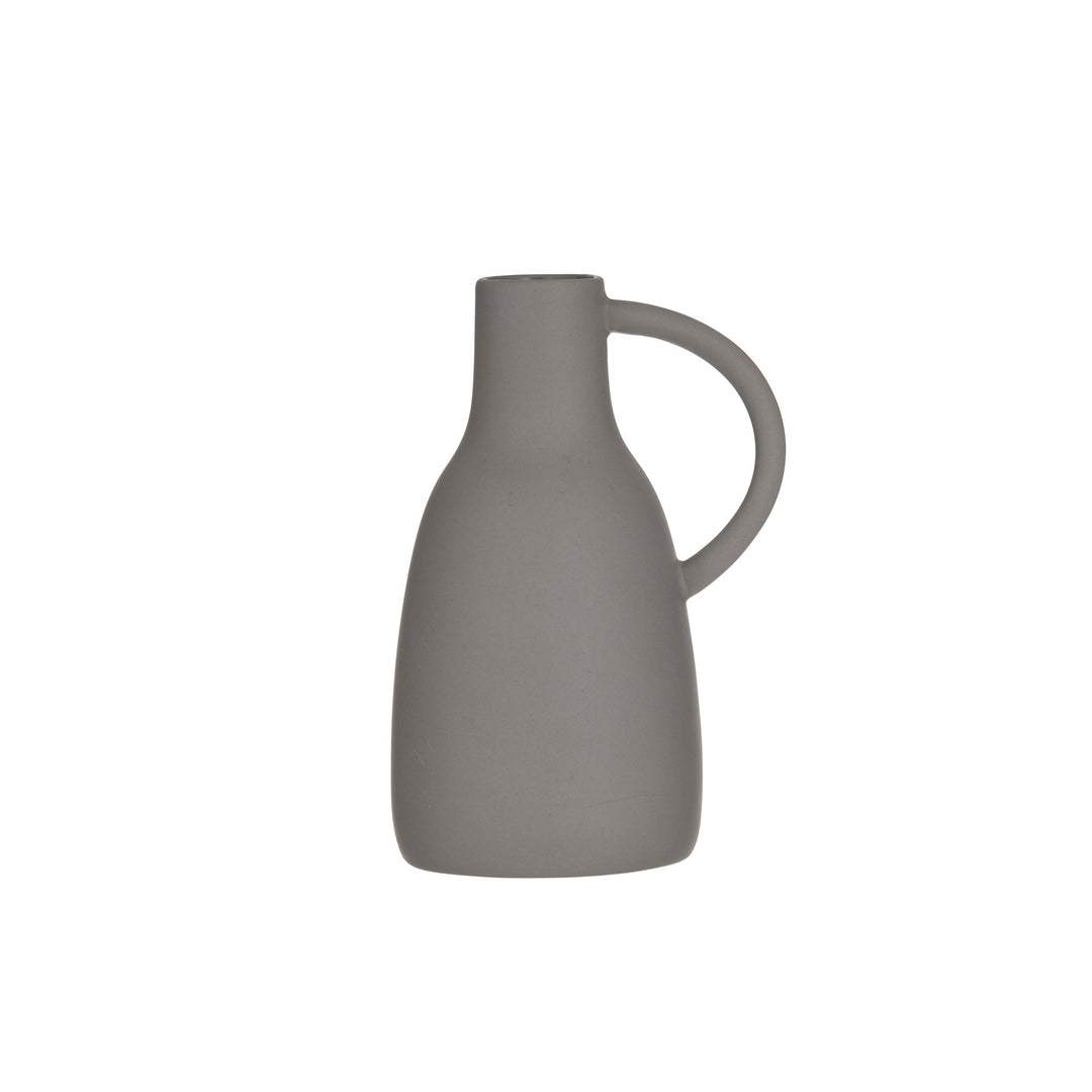 Breton Vase Grey 9x18cm