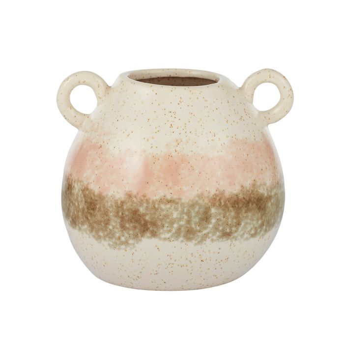 Sadiki Ceramic Vase 19.5x16x17.5cm Nude