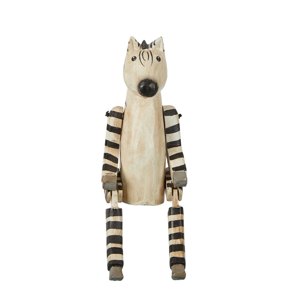Zebra Wooden Puppet