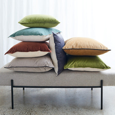 Mira Velvet Midnight Cushion 50cm